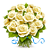 White Rose Bucket